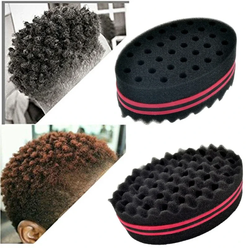 Twist Sponge Coil - Oval Double Sides Magic Twist Hair