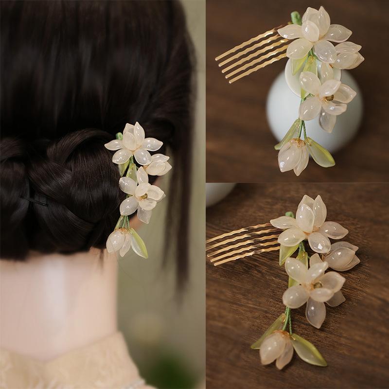 1Pcs Cool Jade Orchid Flower H - Hair Care Japanese reseña y precio