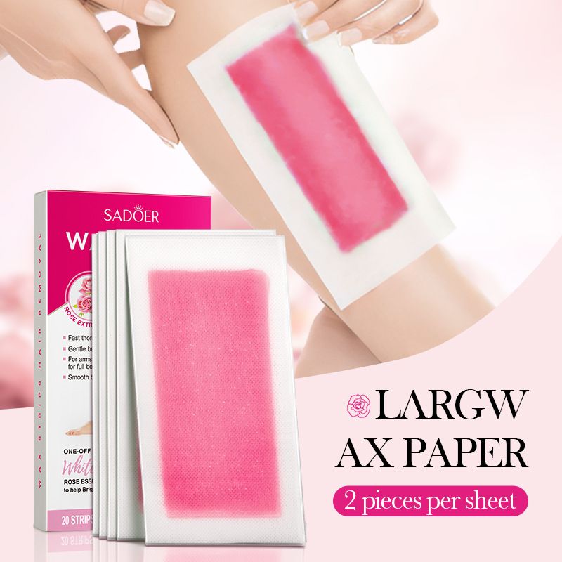 Waxing Paper Strip Aloe Vera D - Hair Care With Aloe Vera reseña y precio