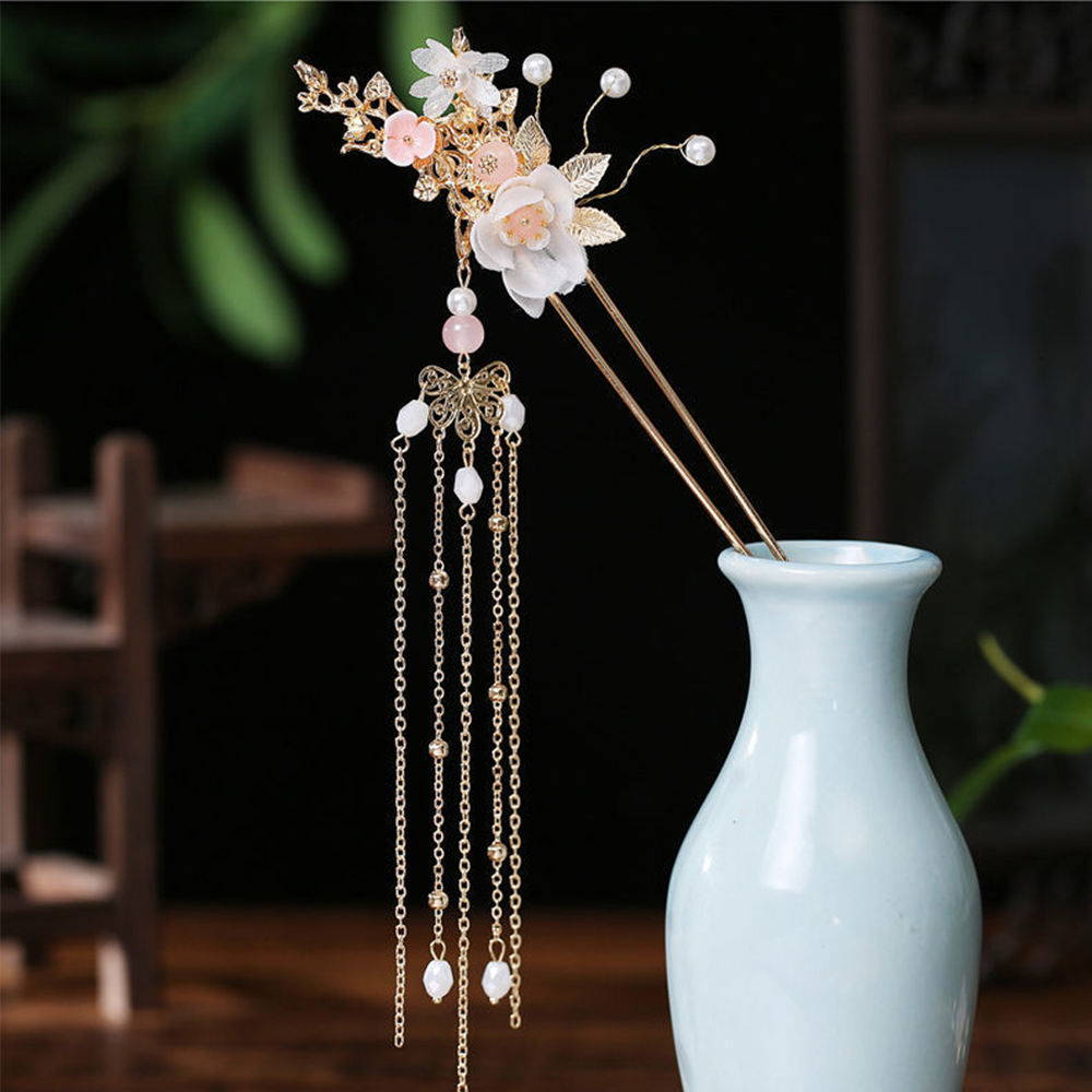 Chinese Long Tassel Hairpins W - Hair Care Japanese reseña y precio