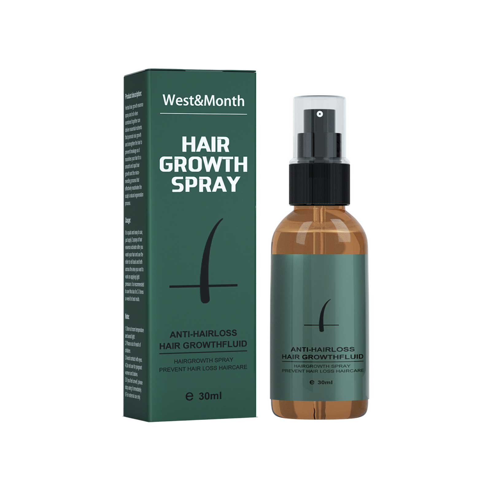 Natural Men Beard Growth Rolle - Hair Care Essence Oil Spray reseña y precio