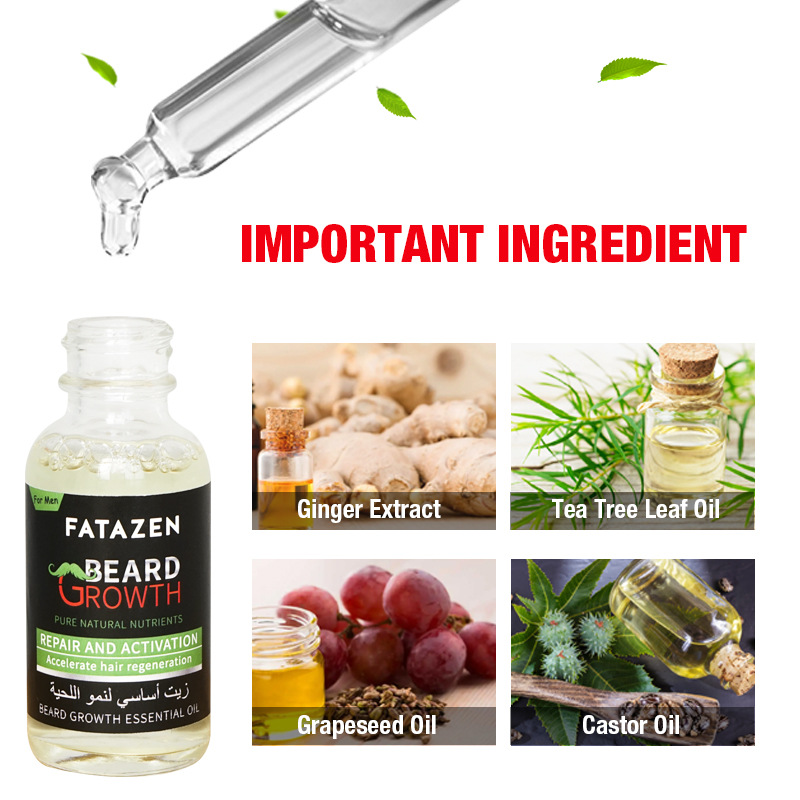 Natural Organic Beard Oil Gent - Hair Care Tonic reseña y precio