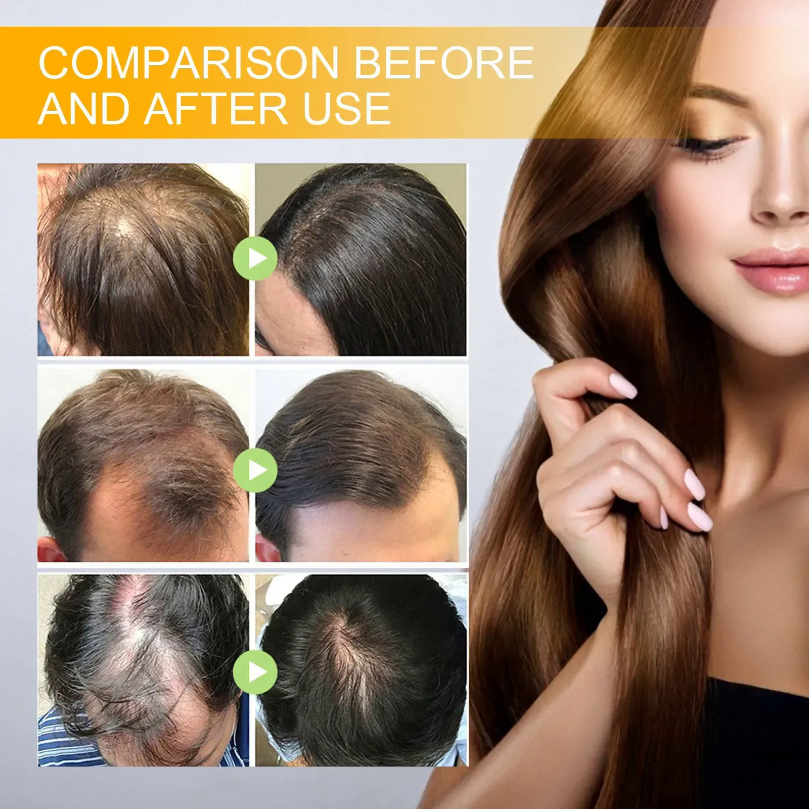 Batana Oil Thick Hair Serum Sp - Hair Care Essence Oil Spray reseña y precio