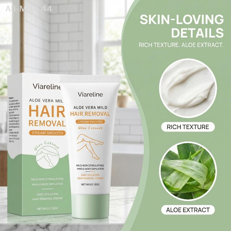 Aloe Vera Hair Removal Cream H - Hair Care With Aloe Vera reseña y precio
