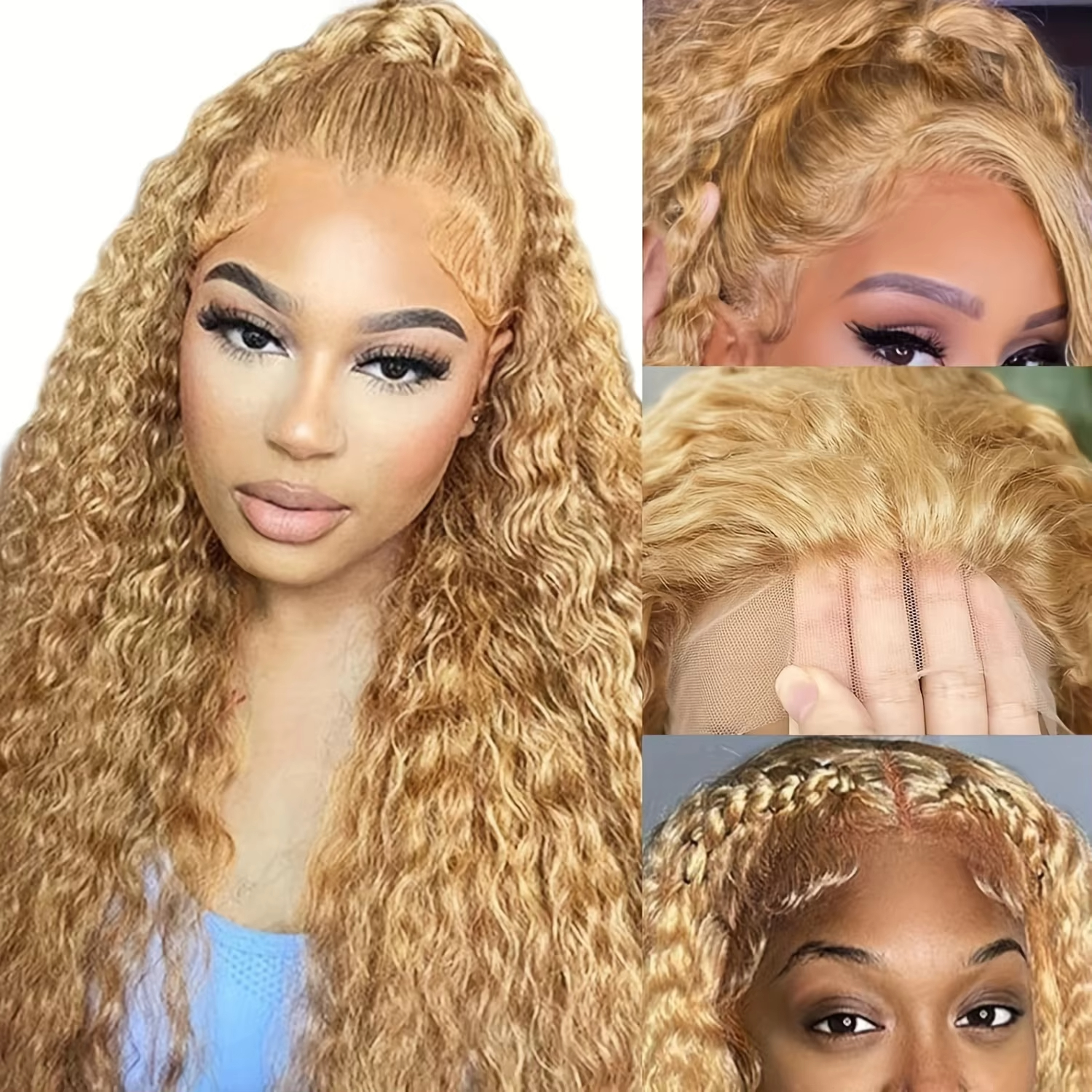SoGreat 27 Honey Blonde Wig Hu - Lace Front Wig reseña y precio