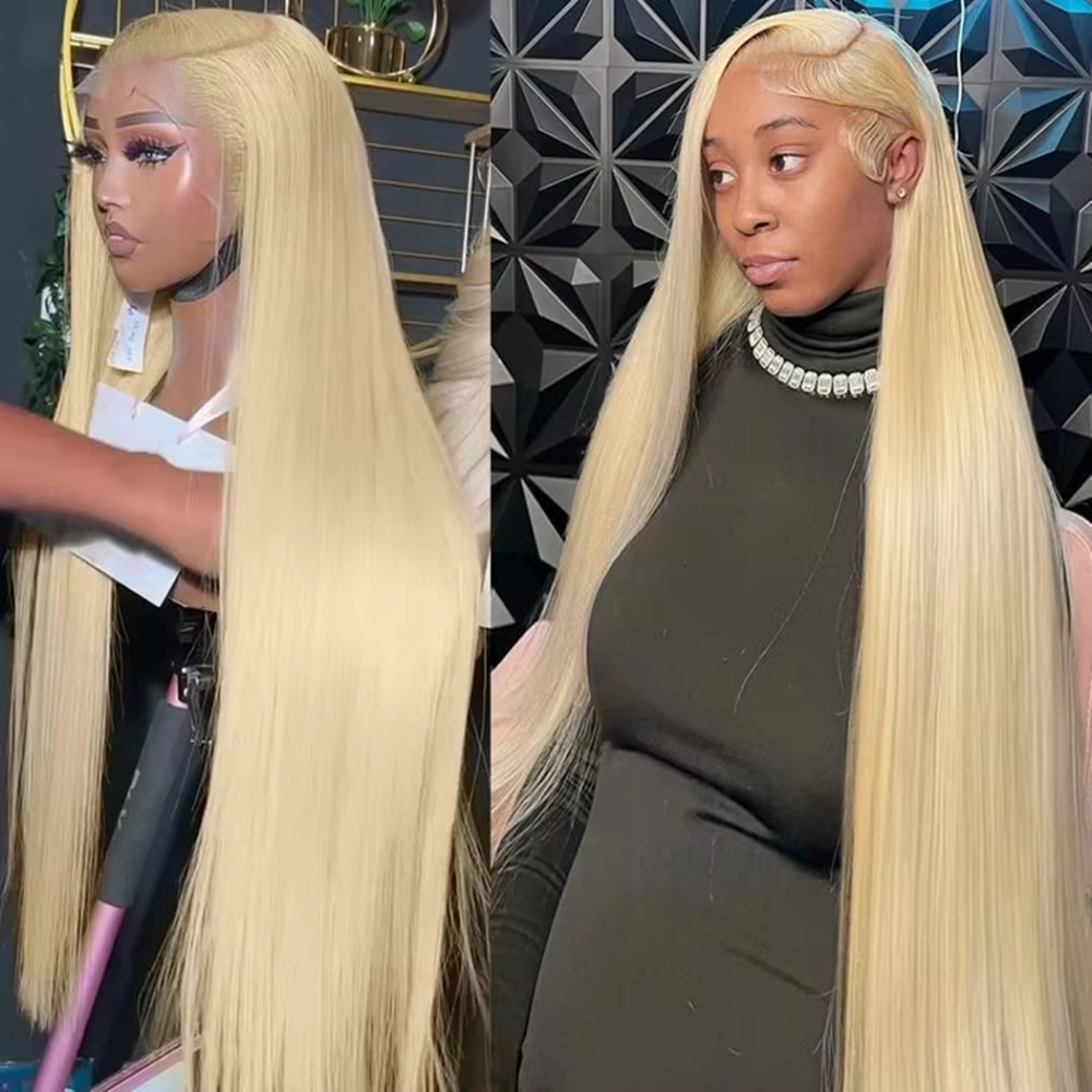 38 inch 613 Blonde 200% Densit - Lace Front Wig reseña y precio
