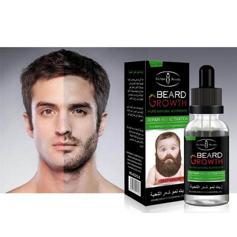 Natural Organic Beard Oil Bals - Hair Care Tonic reseña y precio