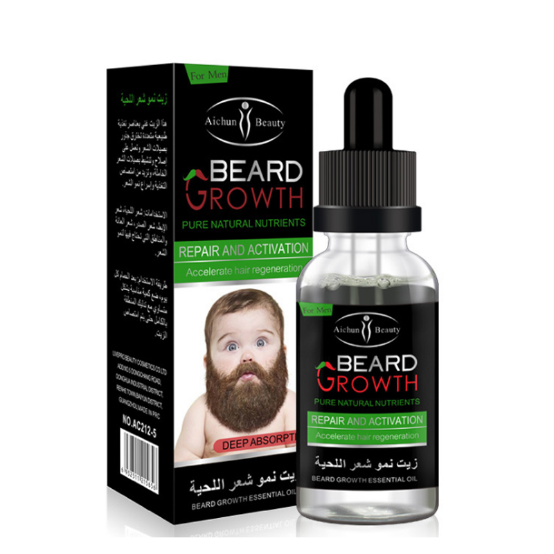 Natural Organic Beard Oil Bals - Hair Care Tonic reseña y precio
