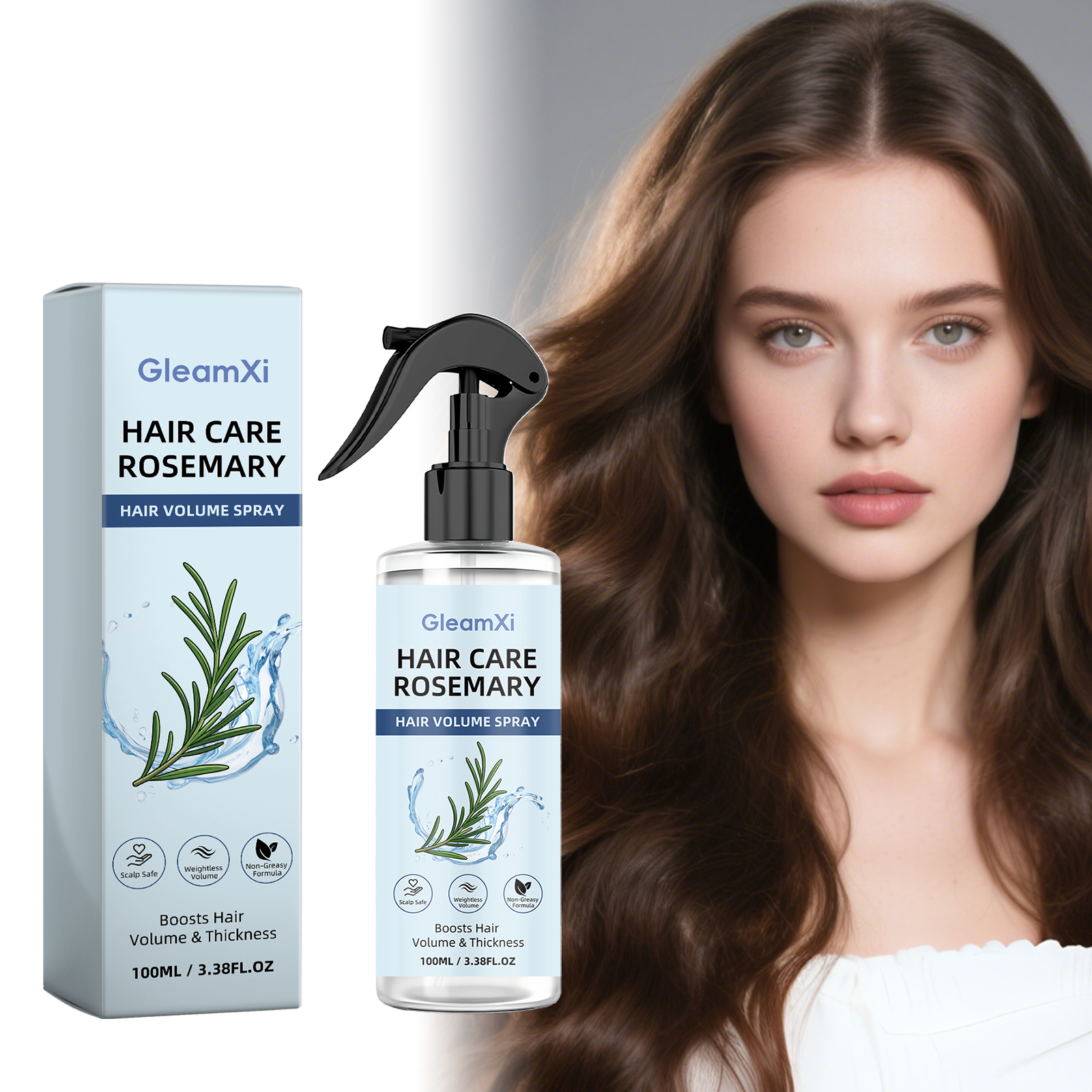 Rosemary Fluffy Hair Spray: Co - Hair Care Essence Oil Spray reseña y precio