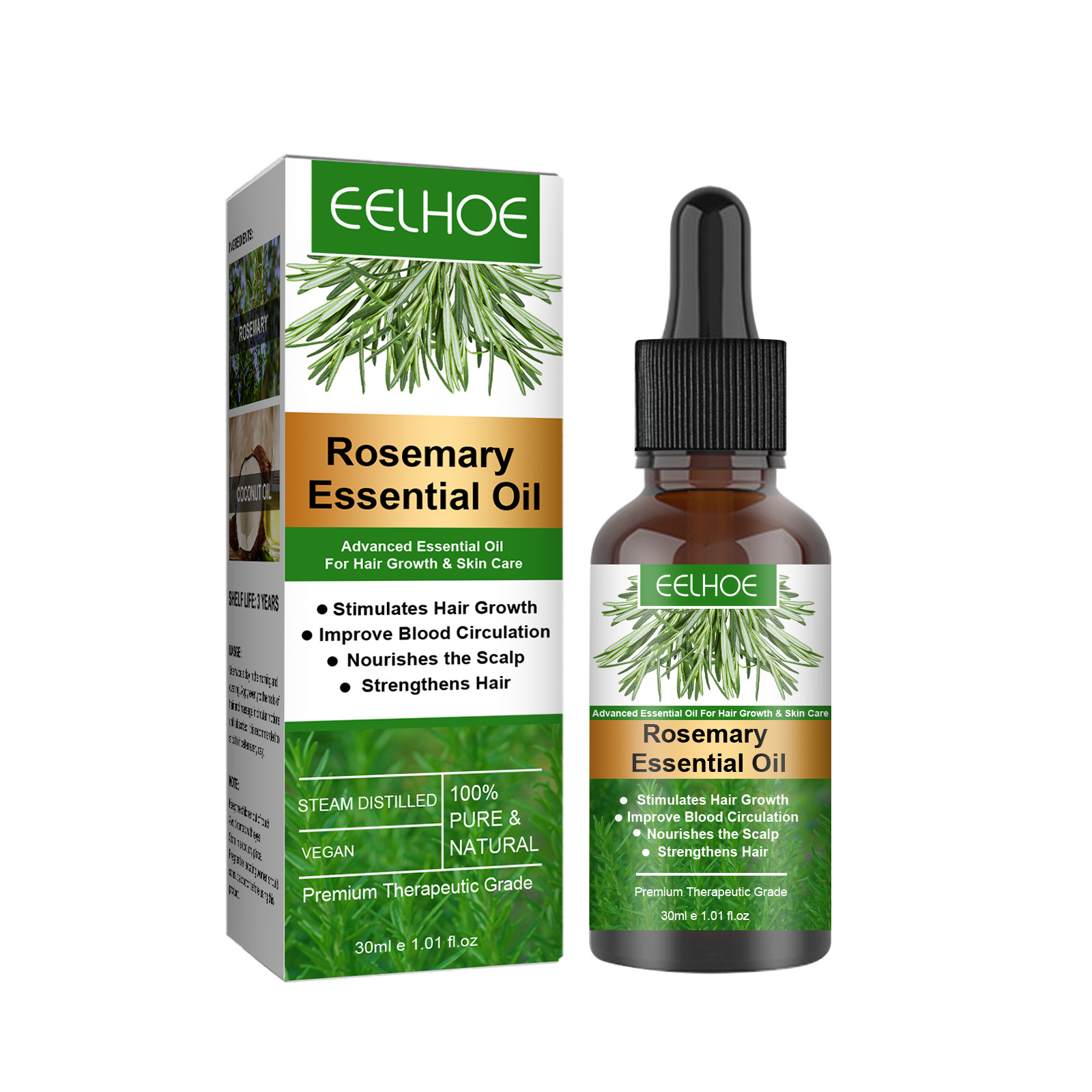 EELHOE Rosemary Oil Hair Growt - Hair Care Tonic reseña y precio