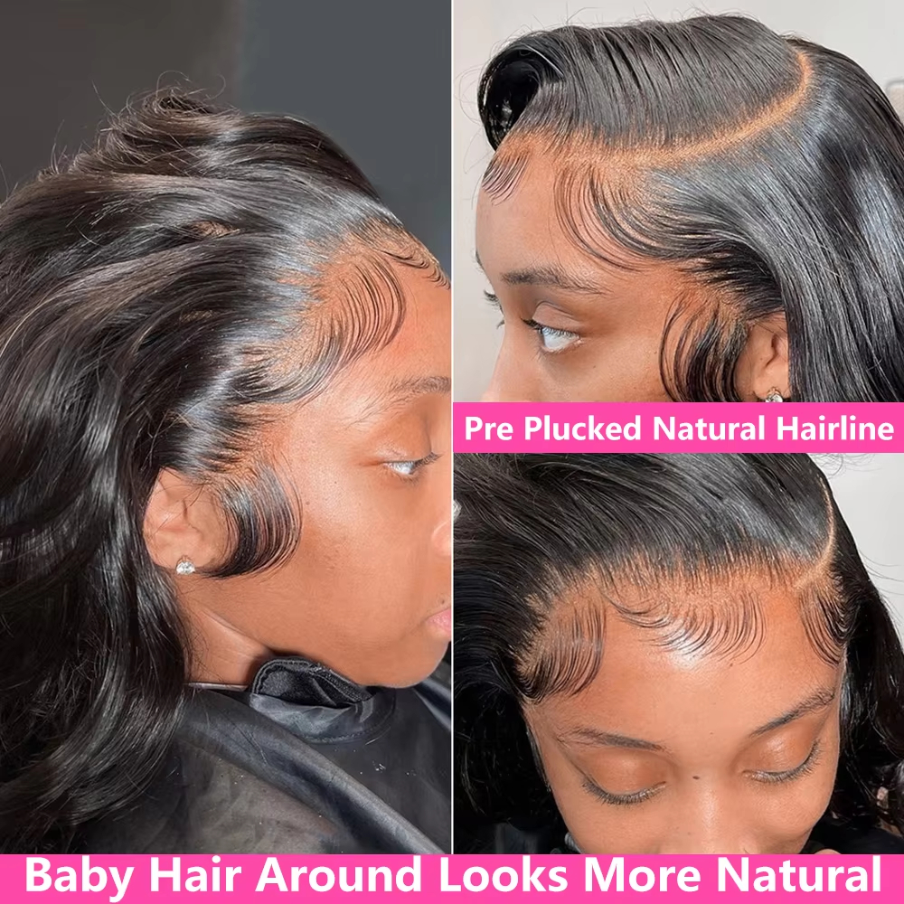 40 Inch Body Wave Human Hair F - Lace Front Wig reseña y precio