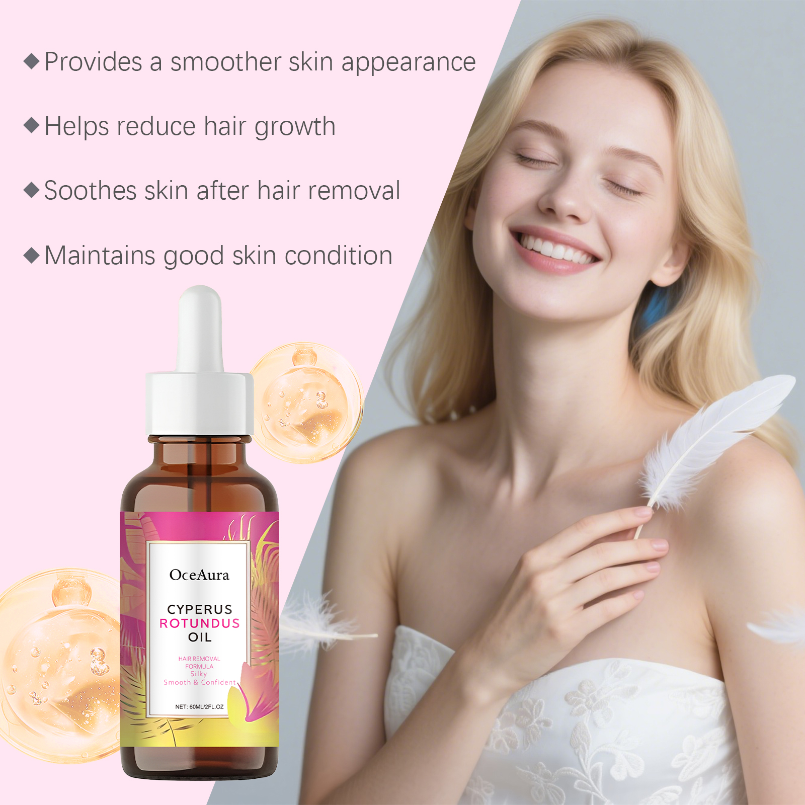Hair Removal Care Essential Oi - Hair Care With Aloe Vera reseña y precio