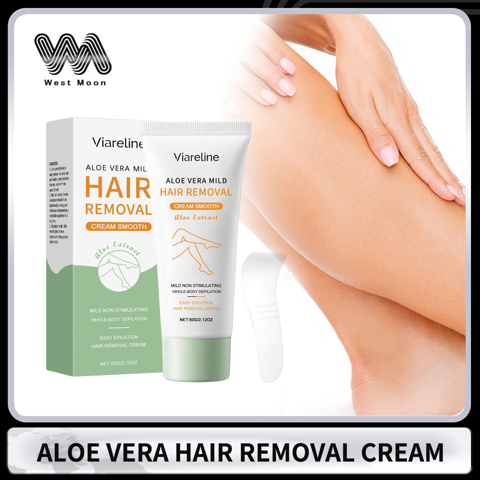 Aloe Vera Hair Removal Cream H - Hair Care With Aloe Vera reseña y precio