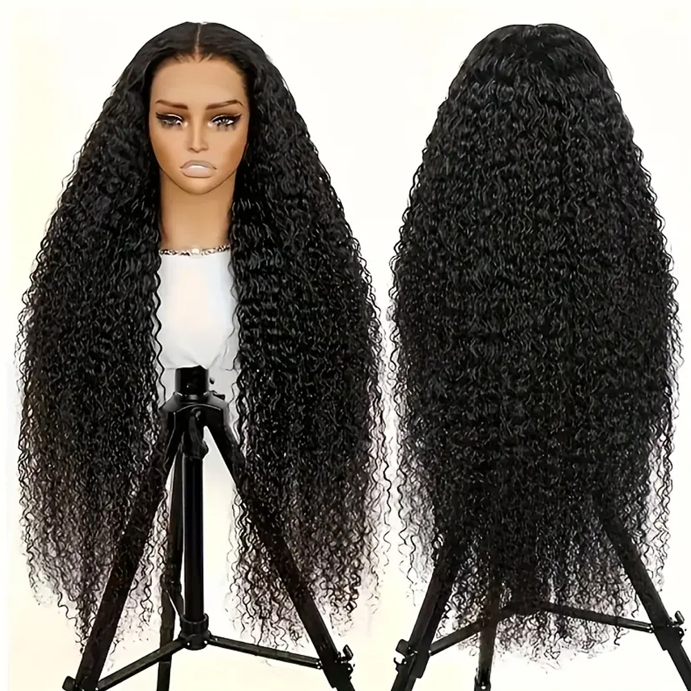 40 42 Inch HD 13x6 Jerry Curly - Lace Front Wig reseña y precio