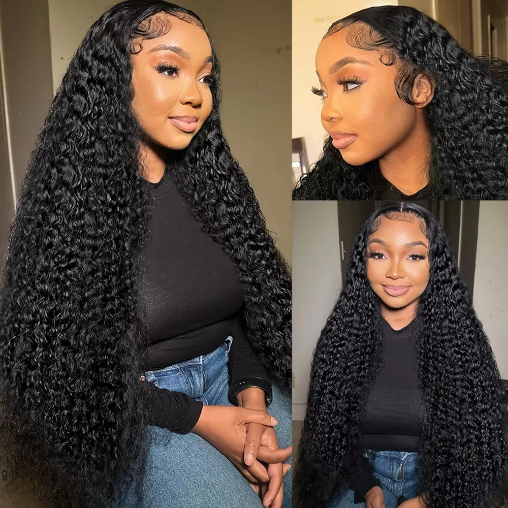 40 42 Inch HD 13x6 Jerry Curly - Lace Front Wig reseña y precio