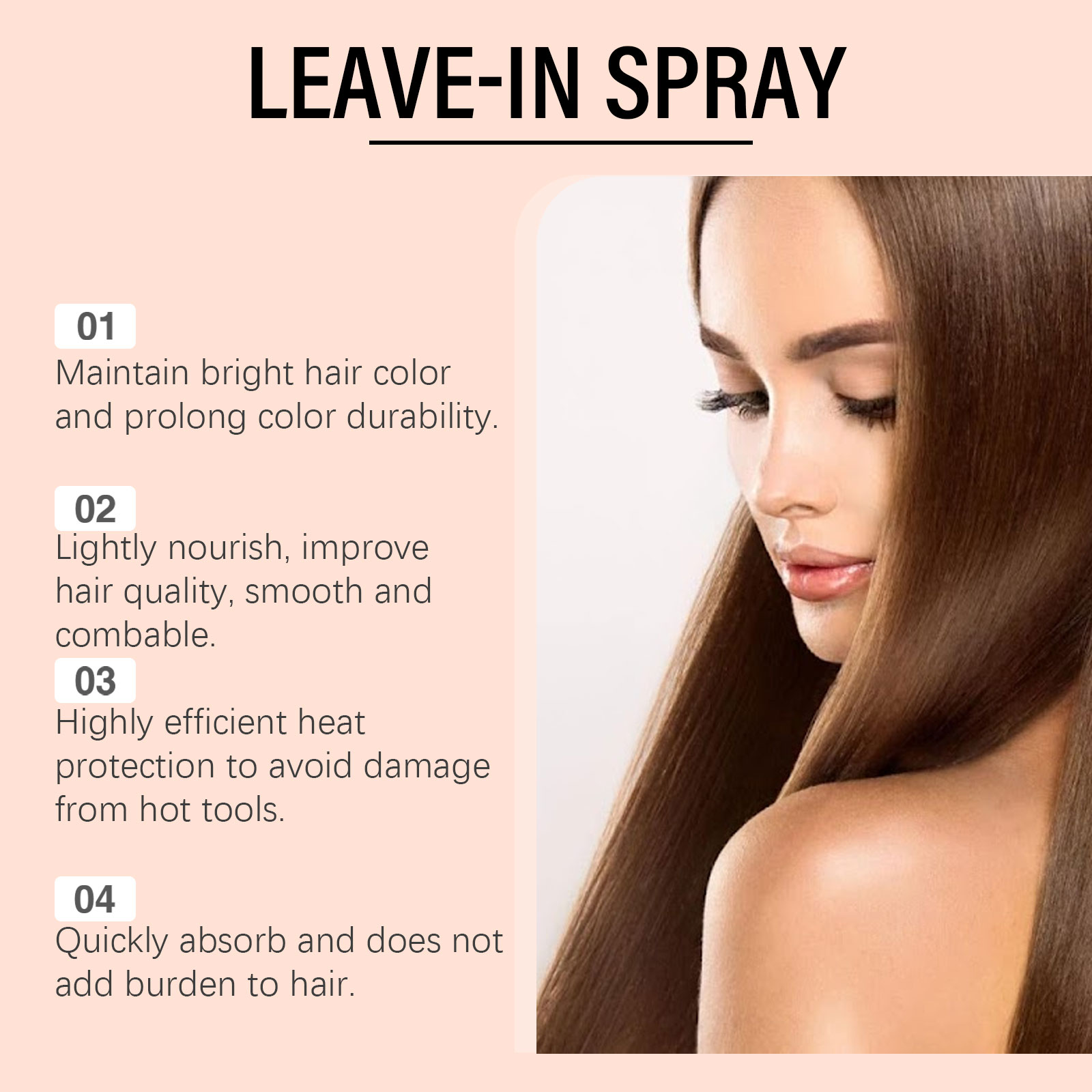 Moisturizing Spray for Hair Sc - Hair Care Essence Oil Spray reseña y precio