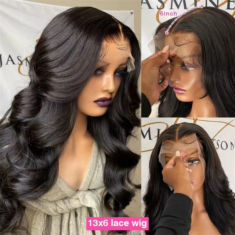300%  Transparent 13x4 13x6 Bo - Lace Front Wig reseña y precio