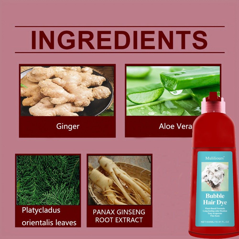 Bubble Hair Dye Effectively Co - Hair Care With Aloe Vera reseña y precio