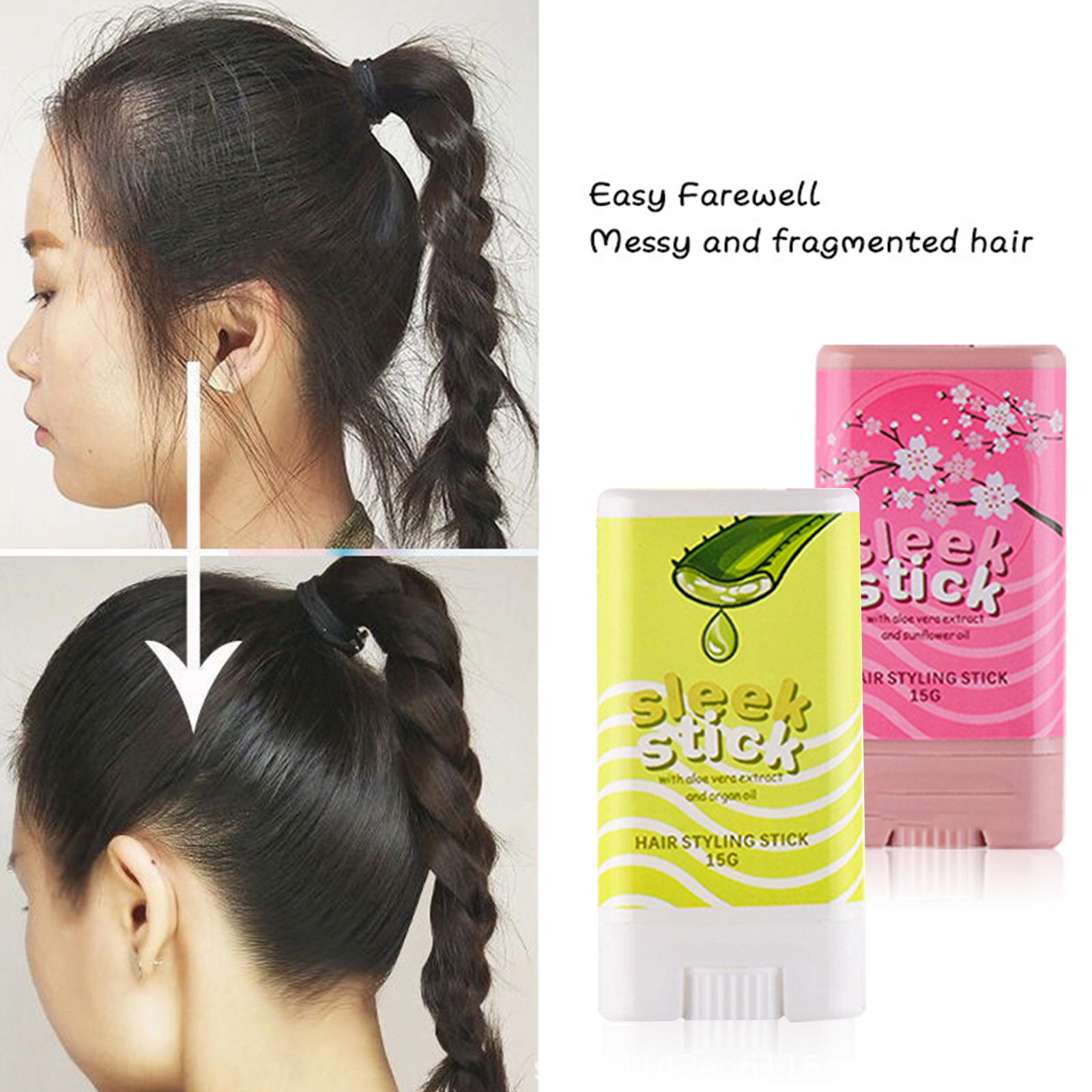 Hair Wax Styling Stick Hold Ha - Hair Care With Aloe Vera reseña y precio