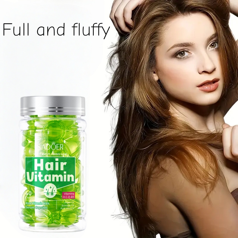 40Pcs Aloe Vera Vitamin Hair C - Hair Care With Aloe Vera reseña y precio