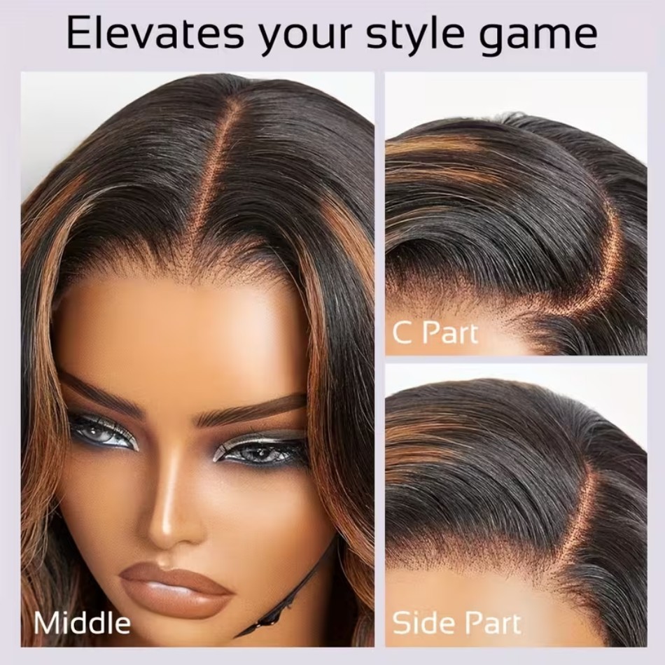 Body Wave Lace Front Wig Highl - Lace Front Wig reseña y precio