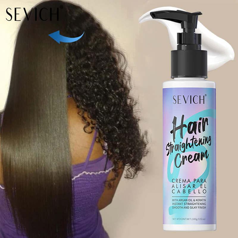 Keratin Hair Straightening Cre - Hair Care With Aloe Vera reseña y precio