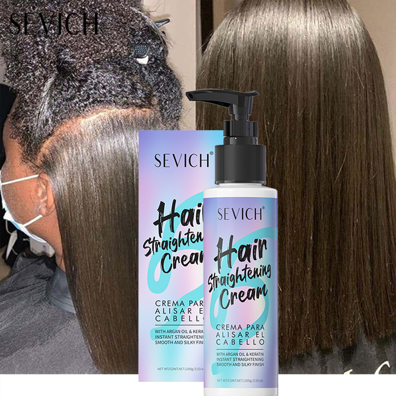 Keratin Hair Straightening Cre - Hair Care With Aloe Vera reseña y precio