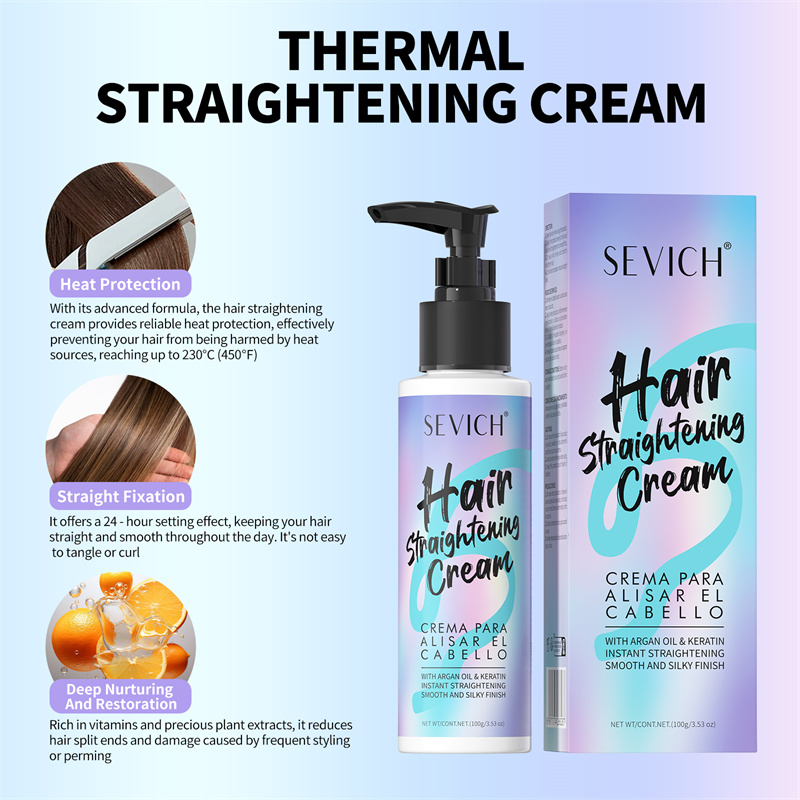 Keratin Hair Straightening Cre - Hair Care With Aloe Vera reseña y precio