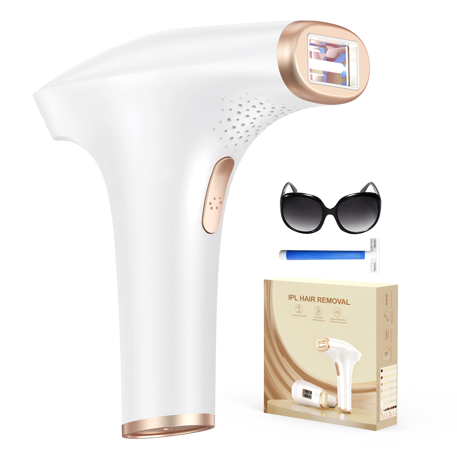 IPL Hair Removal Device 999900 - Hair Care Japanese reseña y precio