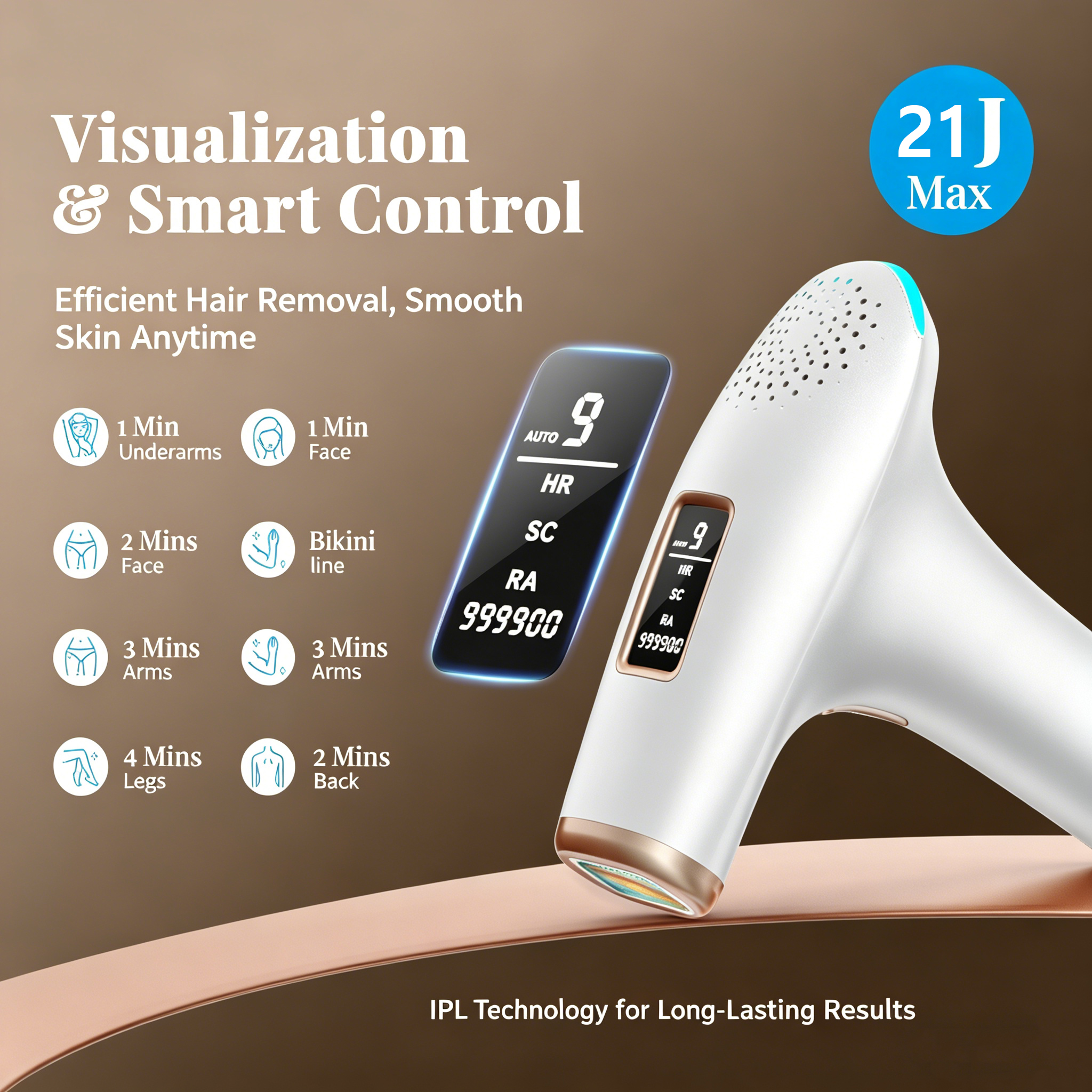 IPL Hair Removal Device 999900 - Hair Care Japanese reseña y precio
