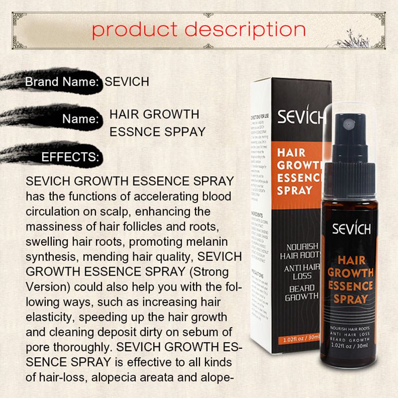 Sevich 30ml Hebal Oil Essence  - Hair Care Essence Oil Spray reseña y precio
