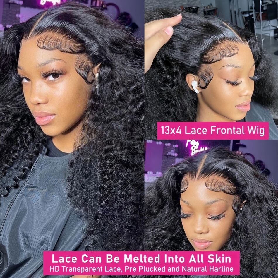 200 Density Water Wave Lace Fr - Lace Front Wig reseña y precio