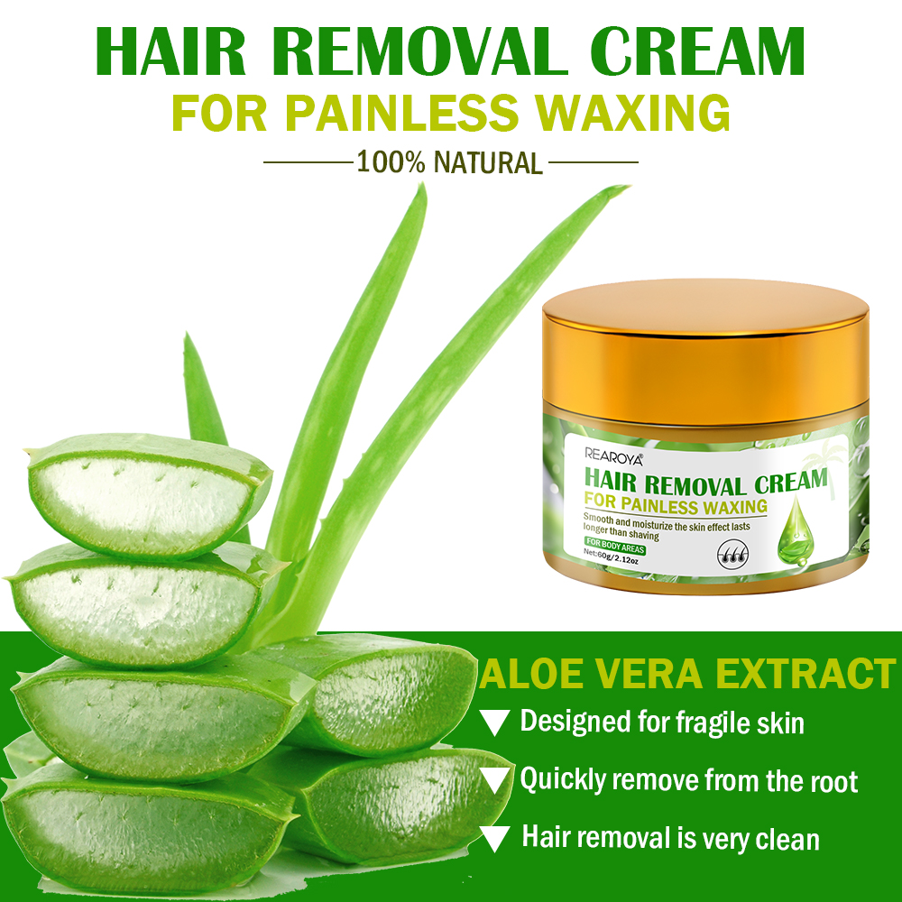 Aloe Vera Hair Removal Cream C - Hair Care With Aloe Vera reseña y precio
